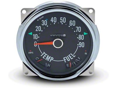 Speedometer Cluster (66-79 Jeep CJ5 & CJ7)