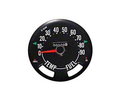 Speedometer Gauge (66-79 Jeep CJ5; 1979 Jeep CJ7)