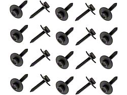 Splash Shield Retaining Self-Tapping Bolt; M4-1.59 x 25mm; 2-Pieces (18-25 Jeep Wrangler JL)