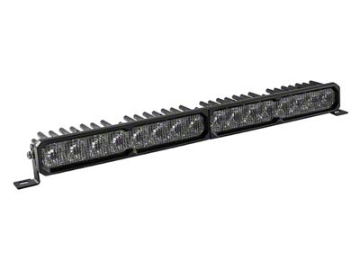 SS20 Sport Single Row LED Light Bar with Amber Backlight; White Combo (Universal; Some Adaptation May Be Required)