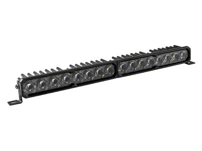 SS20 Sport Single Row LED Light Bar with Amber Backlight; White Driving (Universal; Some Adaptation May Be Required)