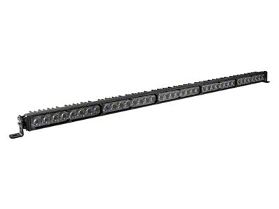 SS50 Pro Single Row LED Light Bar with Amber Backlight; White Driving (Universal; Some Adaptation May Be Required)