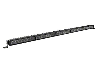 SS50 Pro Single Row LED Light Bar with Amber Backlight; White Flood (Universal; Some Adaptation May Be Required)