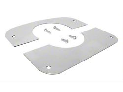 Steering Column Cover; Stainless Steel (76-86 Jeep CJ5 & CJ7)