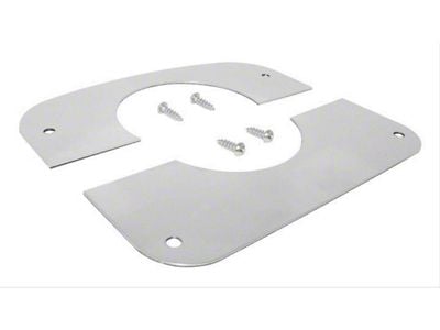Steering Column Cover; Stainless Steel (76-86 Jeep CJ5 & CJ7)