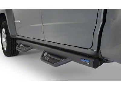Terrain HX Side Step Bars; Black (07-18 Jeep Wrangler JK 4-Door)