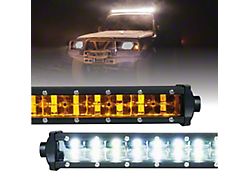Sunrise Series 26-Inch Double Row LED Light Bar with Amber Backlight; 45-Degree Spread Beam (Universal; Some Adaptation May Be Required)