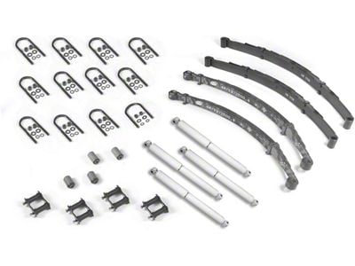 Suspension Rebuild Kit; Leaf Spring Kit (76-81 Jeep CJ5 & CJ7)