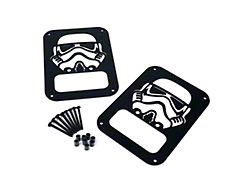Tail Light Covers; Stormtrooper (07-18 Jeep Wrangler JK)