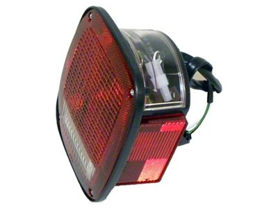 Tail Light; Driver Side (87-90 Jeep Wrangler YJ)