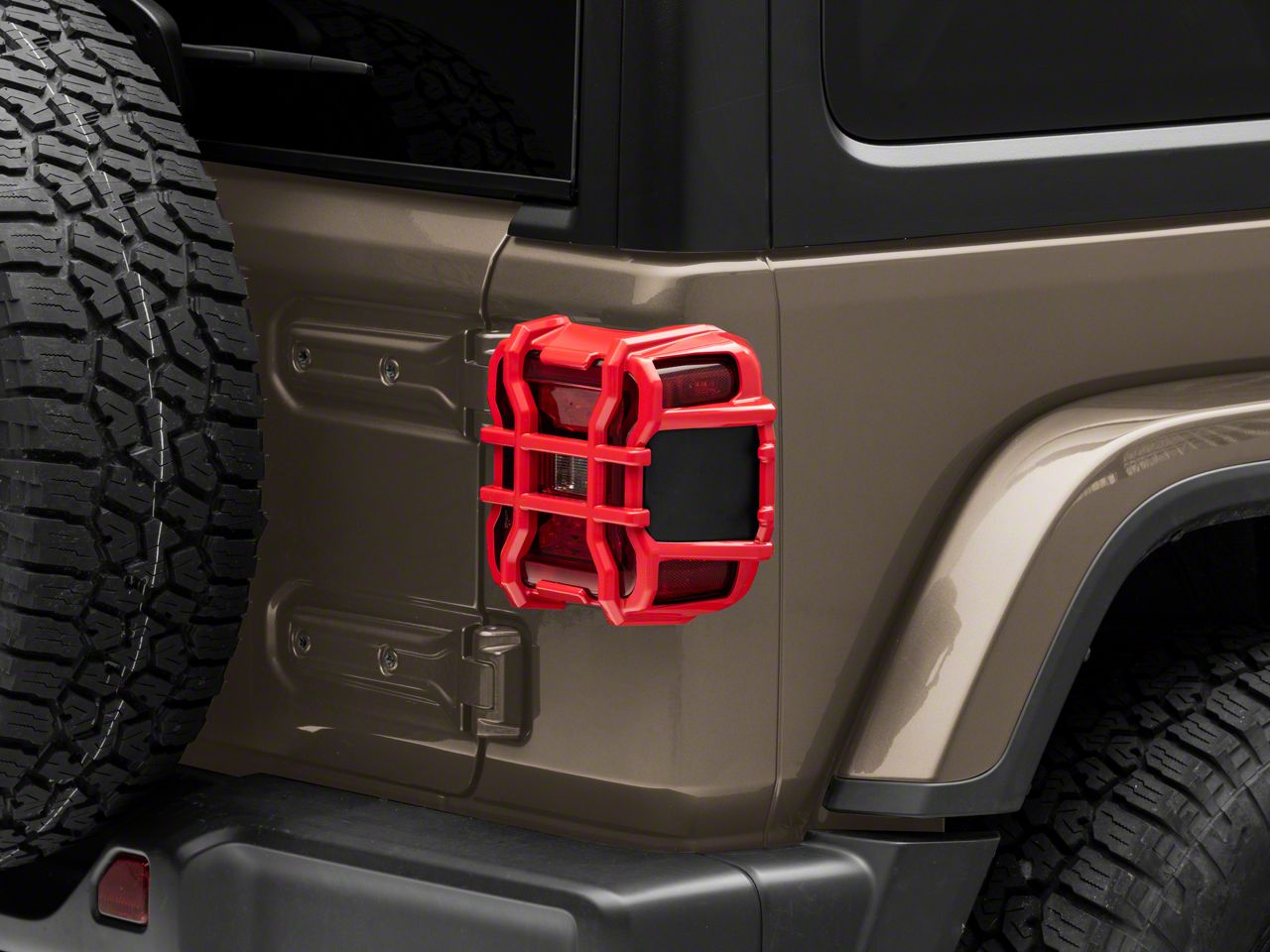 Jeep Wrangler Tail Light Guards; Ocean Blue (18-25 Jeep