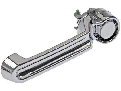 Tailgate Handle; All Chrome (2007 Jeep Wrangler JK)