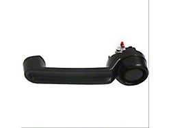 Replacement Tailgate Handle; Textured Black (07-18 Jeep Wrangler JK)