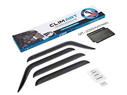 Tape-On Window Deflectors (18-26 Jeep Wrangler JL 4-Door)