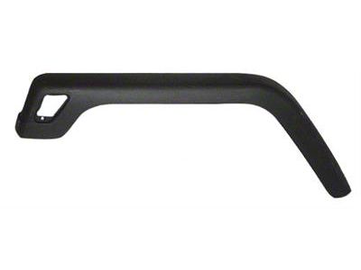 Replacement Textured Fender Flare; Front Driver Side (97-06 Jeep Wrangler TJ)