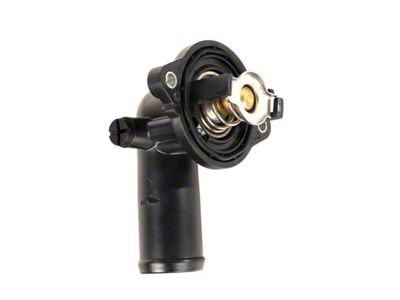 Thermostat with Housing; 203 Degree (12-18 3.6L Jeep Wrangler JK)