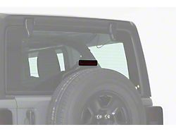 Third Brake Light Cover; Carbon Fiber Look (18-25 Jeep Wrangler JL)