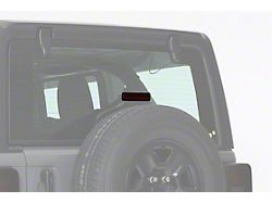 Third Brake Light Cover; Smoked (18-26 Jeep Wrangler JL)
