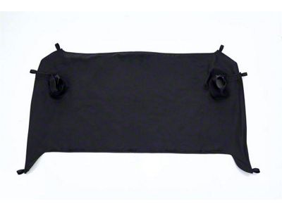 Tonneau Cover; Black Diamond (07-18 Jeep Wrangler JK 2-Door)