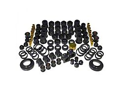 Total Bushing Kit; Black (97-06 Jeep Wrangler TJ)