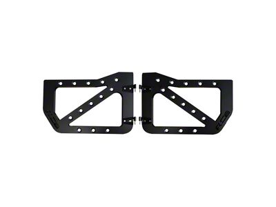 Trail Doors; Front Only; Bare Metal (07-18 Jeep Wrangler JK)