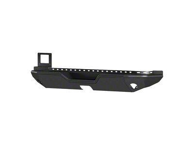 TrailChaser Aluminum Rear Bumper; Textured Black (18-25 Jeep Wrangler JL)