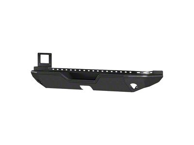 TrailChaser Steel Rear Bumper; Textured Black (18-25 Jeep Wrangler JL)