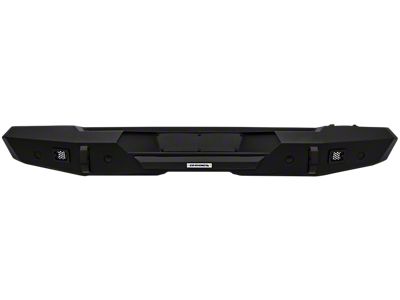 Go Rhino Trailline Full Width Rear Bumper; Textured Black (18-25 Jeep Wrangler JL)