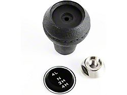 Transfer Case Shift Knob; Case Shift Knob Kit (80-86 Jeep CJ5 & CJ7)