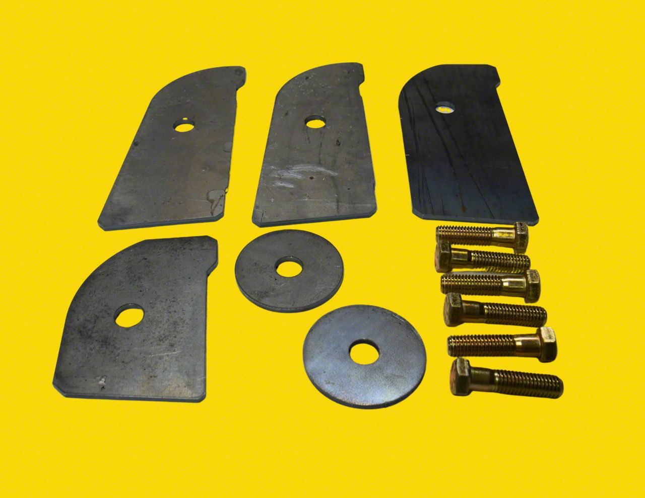 Jeep Wrangler Transfer Case Skid Plate Repair Kit for Middle Circle Depression Skid Plate (9702