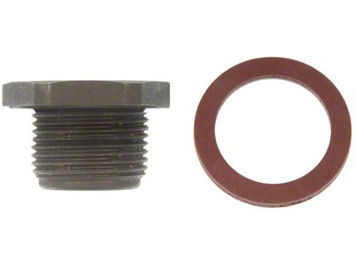 Transfer Case Standard Oil Pan Drain Plug; M22-1.50; Head Size 30mm (87-95 Jeep Wrangler YJ)