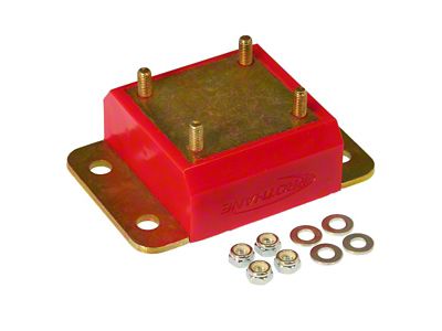 Transmission Mount Kit; Red (97-06 Jeep Wrangler TJ)