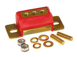 Transmission Mount Kit; Red (76-95 4.0L or 4.2L Jeep CJ7 & Wrangler YJ)