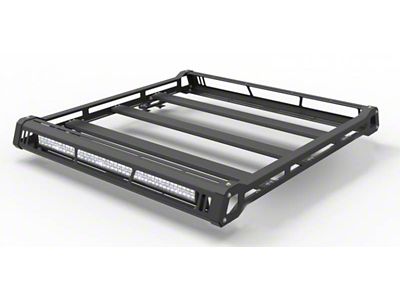 Traveler Hard Top Roof Rack with 40-Inch LED Light Bar (07-18 Jeep Wrangler JK 4-Door)