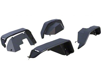 Tubular Fender Flares (18-25 Jeep Wrangler JL)