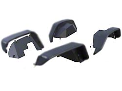 Tubular Inner Fender Flares; Front and Rear (18-25 Jeep Wrangler JL)
