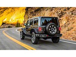 Tubular Fender Flares; Rear (18-24 Jeep Wrangler JL)