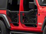 Barricade Tubular Spyder Web Doors with Mirrors (18-26 Jeep Wrangler JL 4-Door)