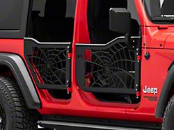 Barricade Tubular Spyder Web Doors with Mirrors (18-25 Jeep Wrangler JL 4-Door)
