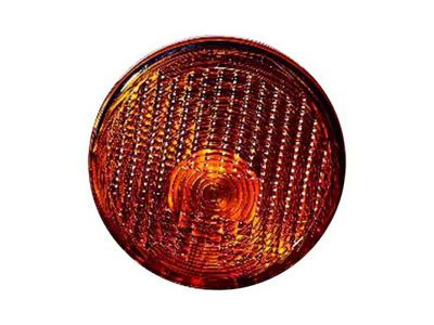 CAPA Replacement Turn Signal/Parking Light; Amber; Passenger Side (07-13 Jeep Wrangler JK)