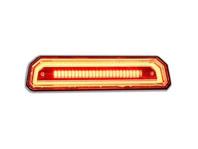 Ultra High Power OLED Third Brake Light; Clear (18-25 Jeep Wrangler JL)