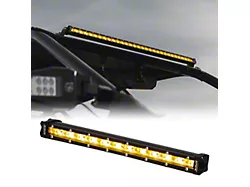 Ultra Thin Astro Series 50-Inch Amber LED Light Bar; Flood Beam (Universal; Some Adaptation May Be Required)