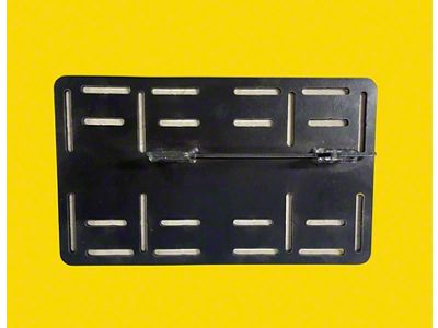 Under Steering Column Amp Mounting Plate Kit (97-06 Jeep Wrangler TJ)