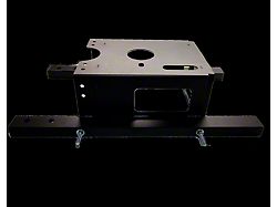 Kleinn Universal Spare Tire Location Train Horn Bracket Kit; Black (Universal; Some Adaptation May Be Required)