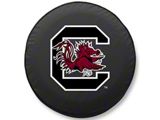 University of South Carolina Spare Tire Cover with Camera Port; Black (18-26 Jeep Wrangler JL)