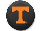 University of Tennessee Spare Tire Cover with Camera Port; Black (18-25 Jeep Wrangler JL)