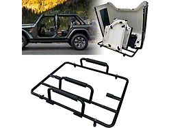 Upgraded Sliding Hard Top Carrier Freedom Panel Storage Rack (87-26 Jeep Wrangler YJ, TJ, JK & JL)