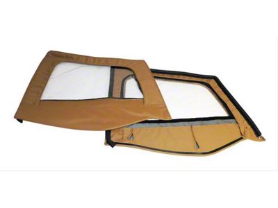 Upper Door Skins; Spice (87-95 Jeep Wrangler YJ w/ Soft Top)