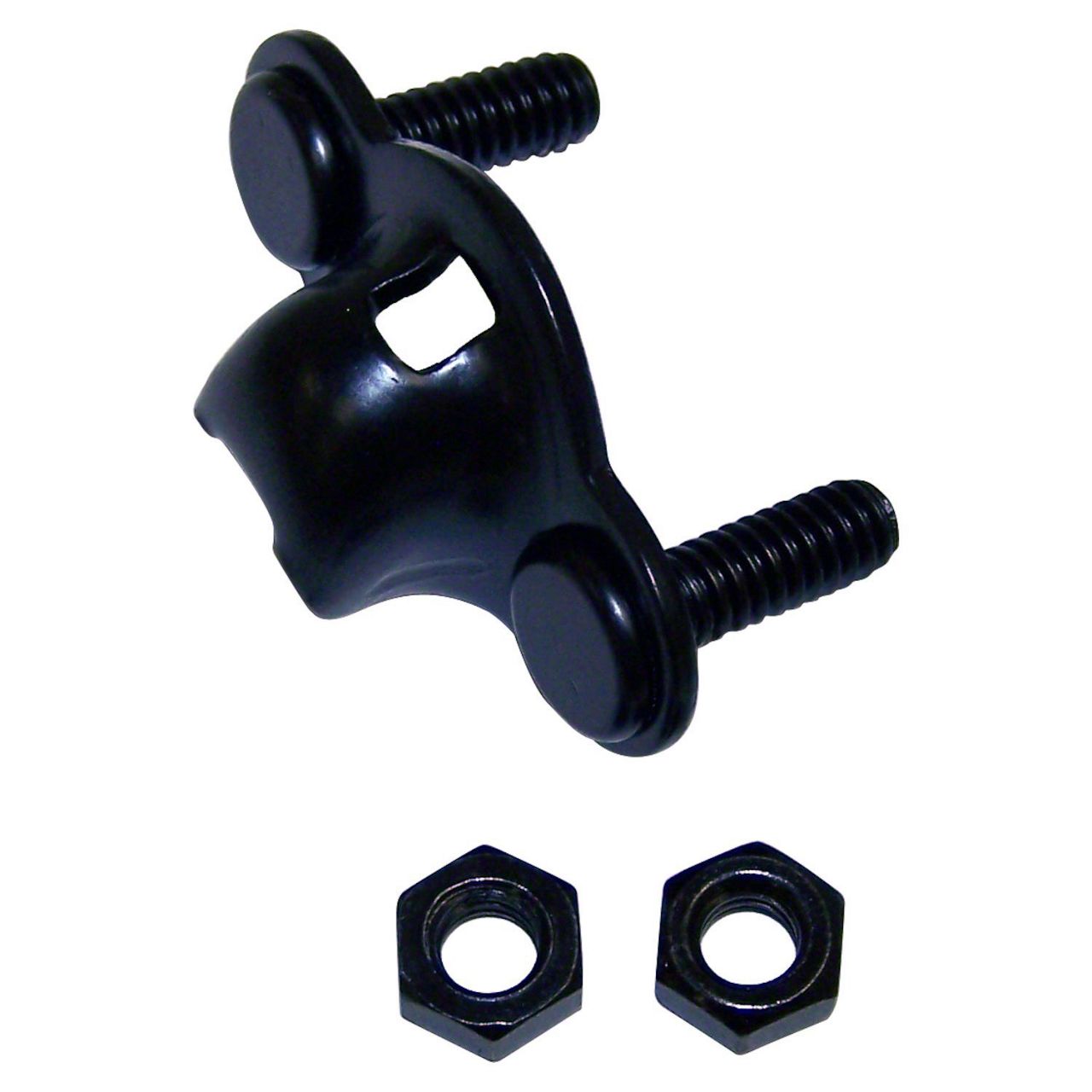 thumbnail image 2 of Upper And Lower Hood Latch Catch Bracket Set For Jeep Wrangler - 2 Pieces 2 of 3