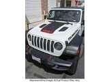 V2 Hood Stripe with 1941 Logo; Matte Black (18-25 Jeep Wrangler JL)